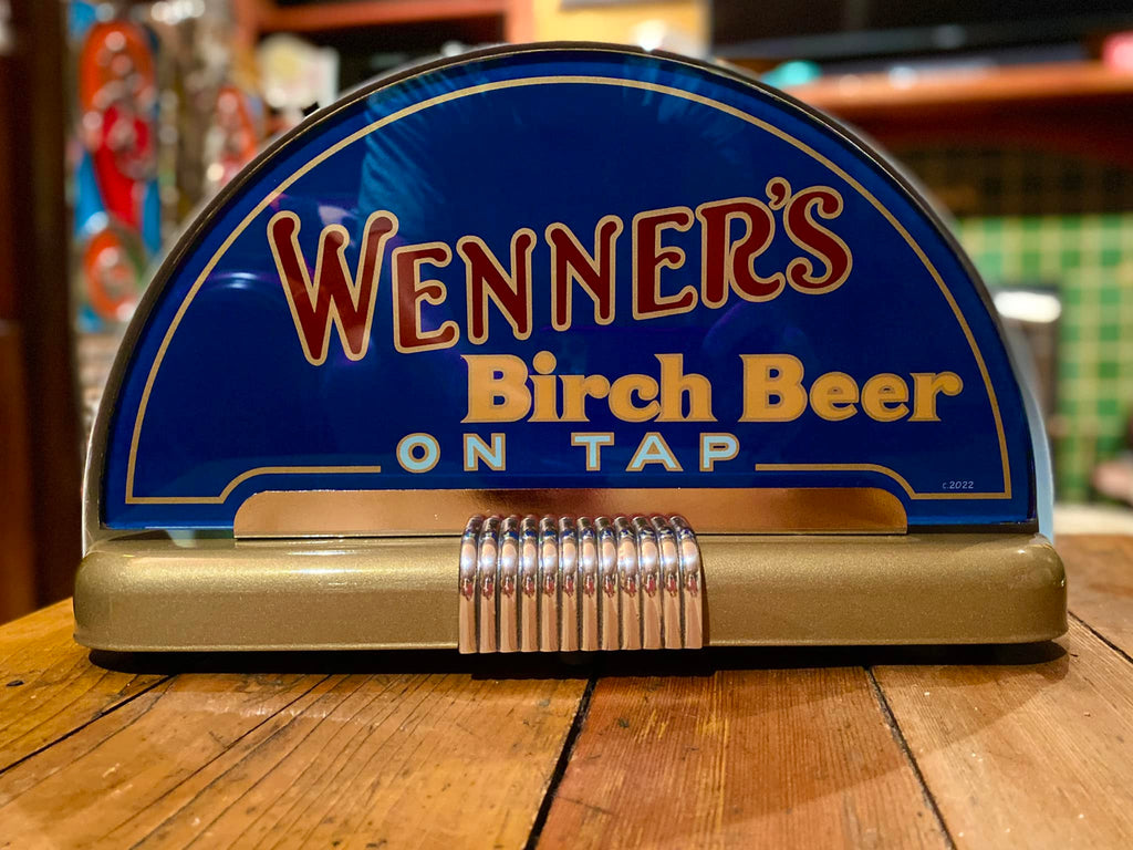 RESTORATION: WENNER'S BIRCH BEER HALO SIGN