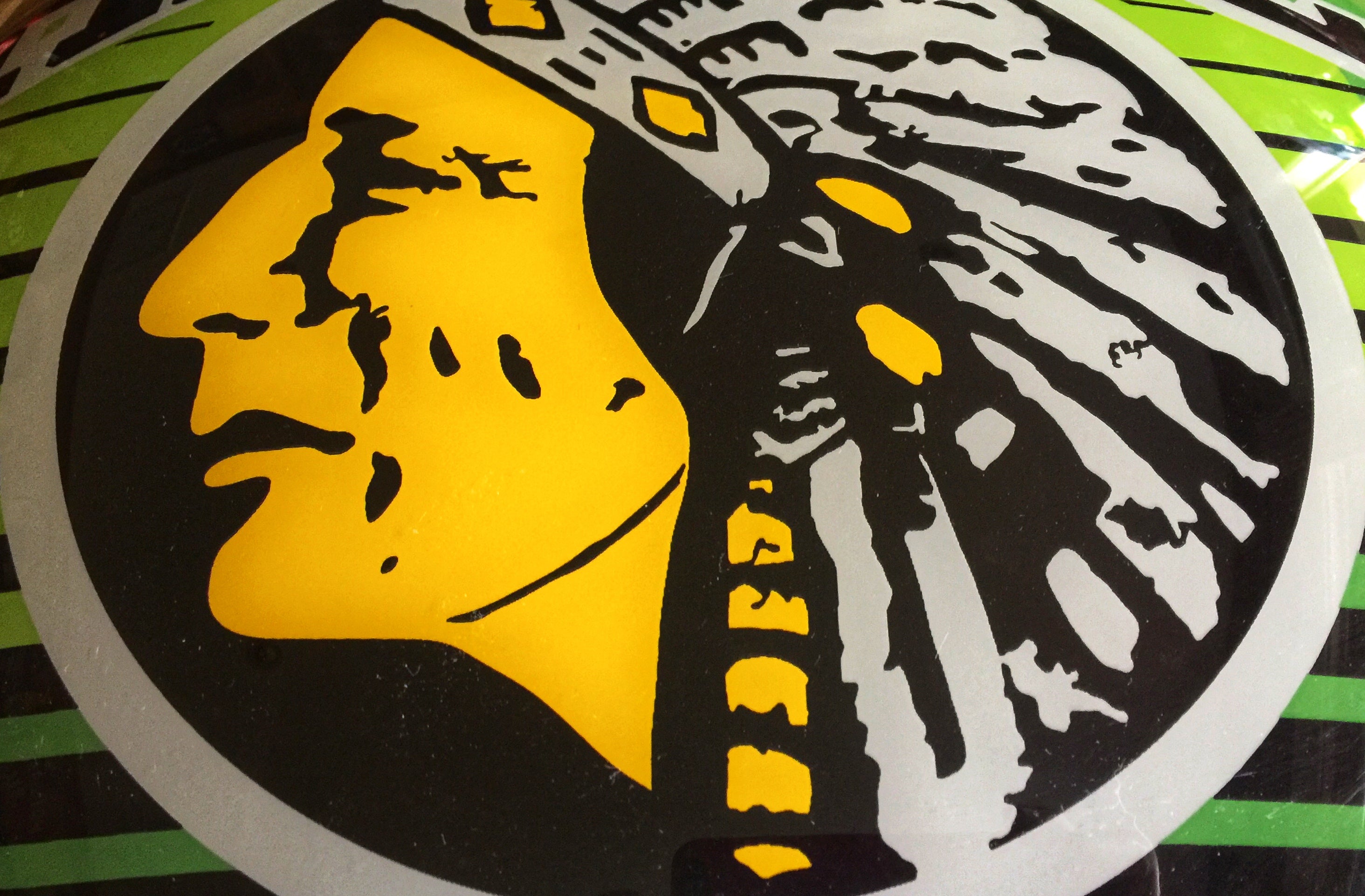 INAUGURAL GILLCO™ APACHE BEER PORCELAIN REVERSE ON GLASS (ROG) GLOBES