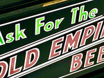OLD EMPIRE BEER CRYSTAL MANUFACTURING ILLUMINATED SIGN